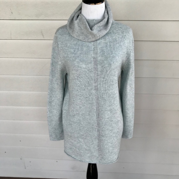 Cassis Sweaters - Cassis Merino Wool Pull Over Turtleneck Sweater